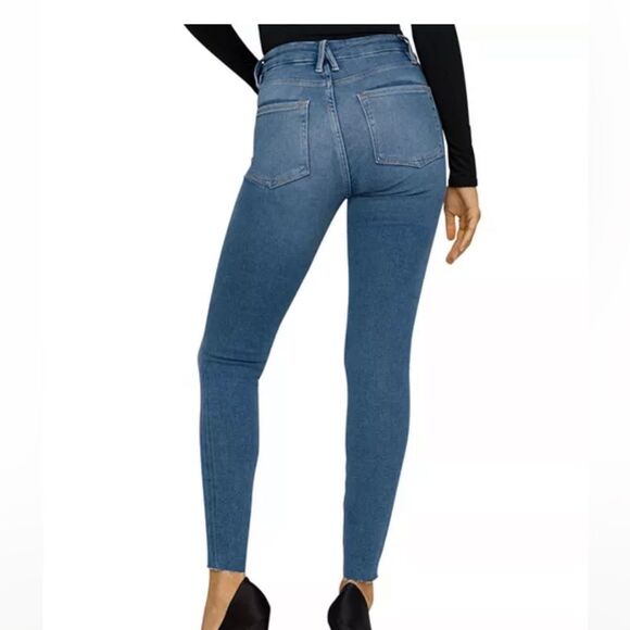 Good Legs Skinny Jeans in Blue655 by Good American (Size 30) - Picture 2 of 12